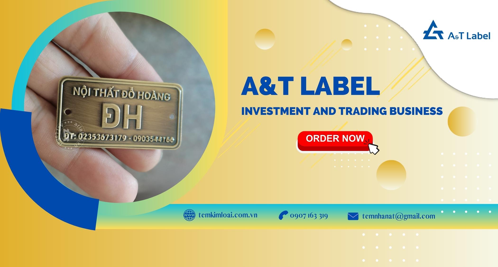 In tem đồng giá rẻ TPHCM tại A&T Label