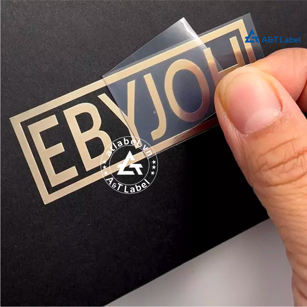 Mẫu tem nhôm siêu mỏng