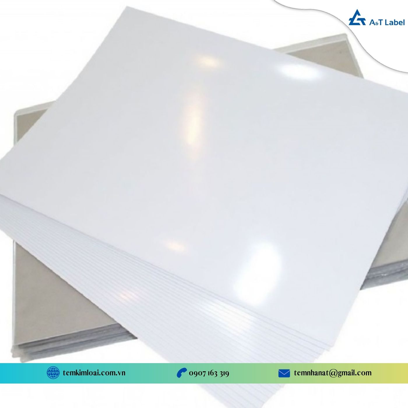 Giấy decal trắng