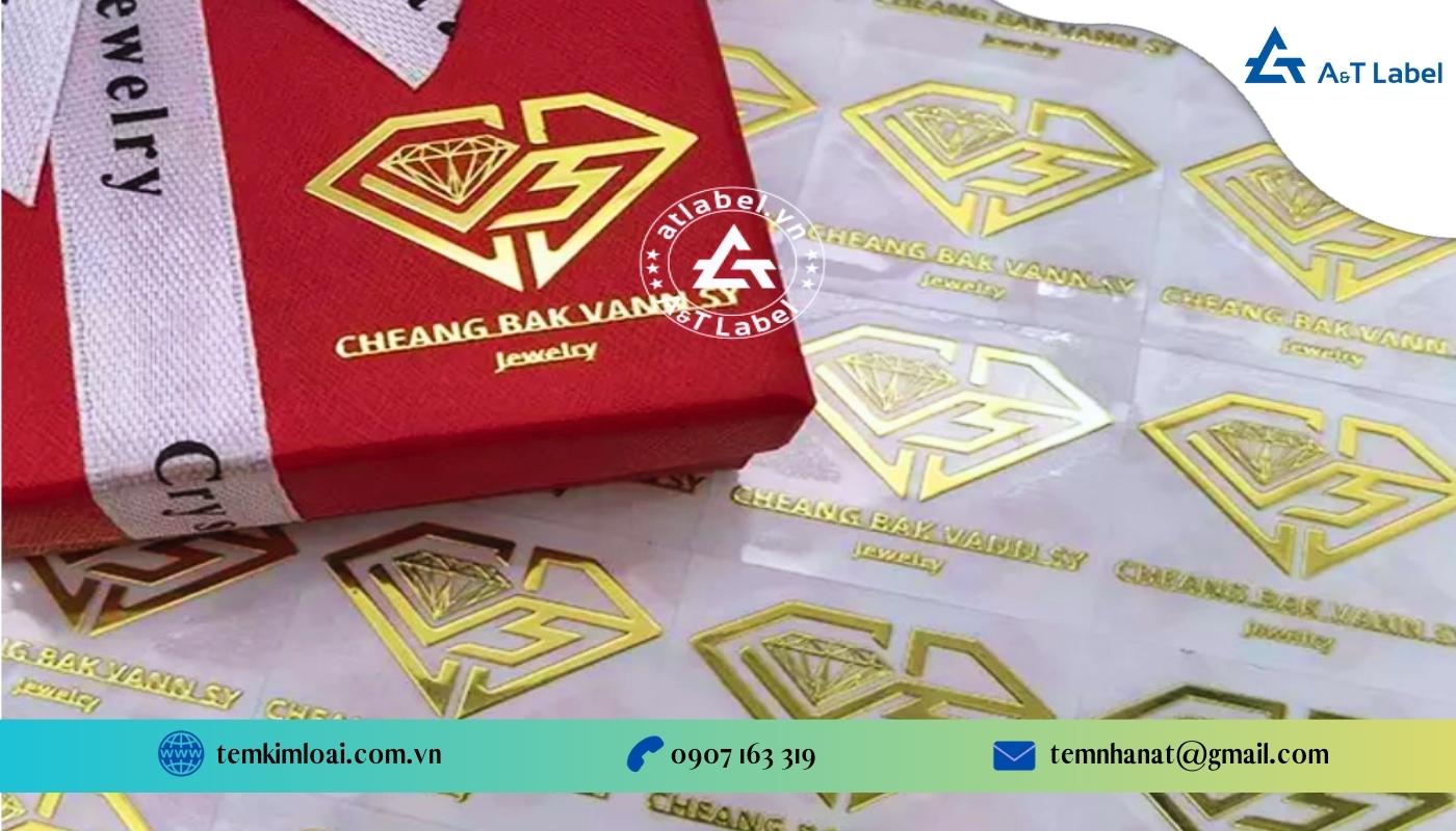 Nội dung in trên tem có thể tách riêng