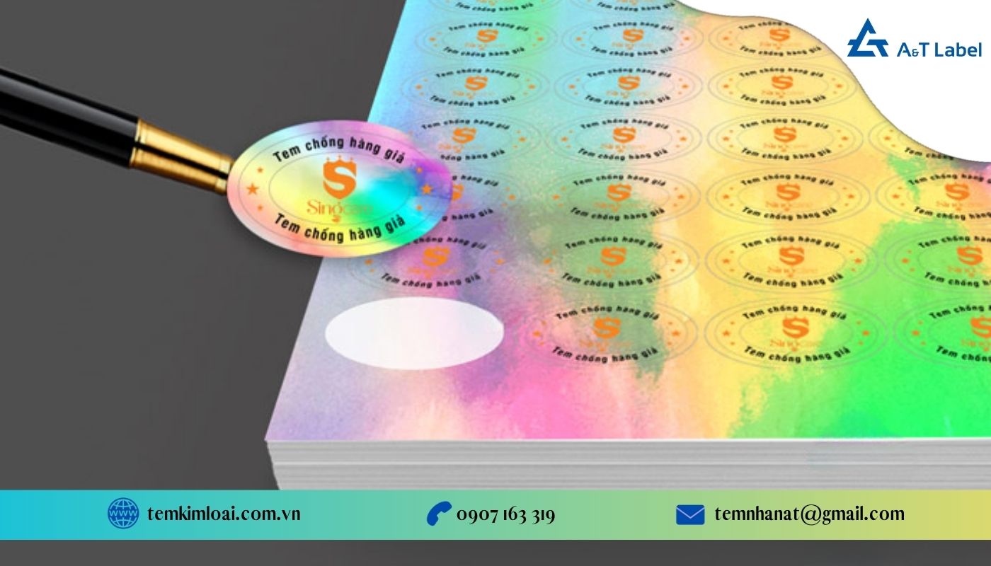 Mỹ phẩm có sử dụng tem Hologram chống hàng giả, hàng nhái