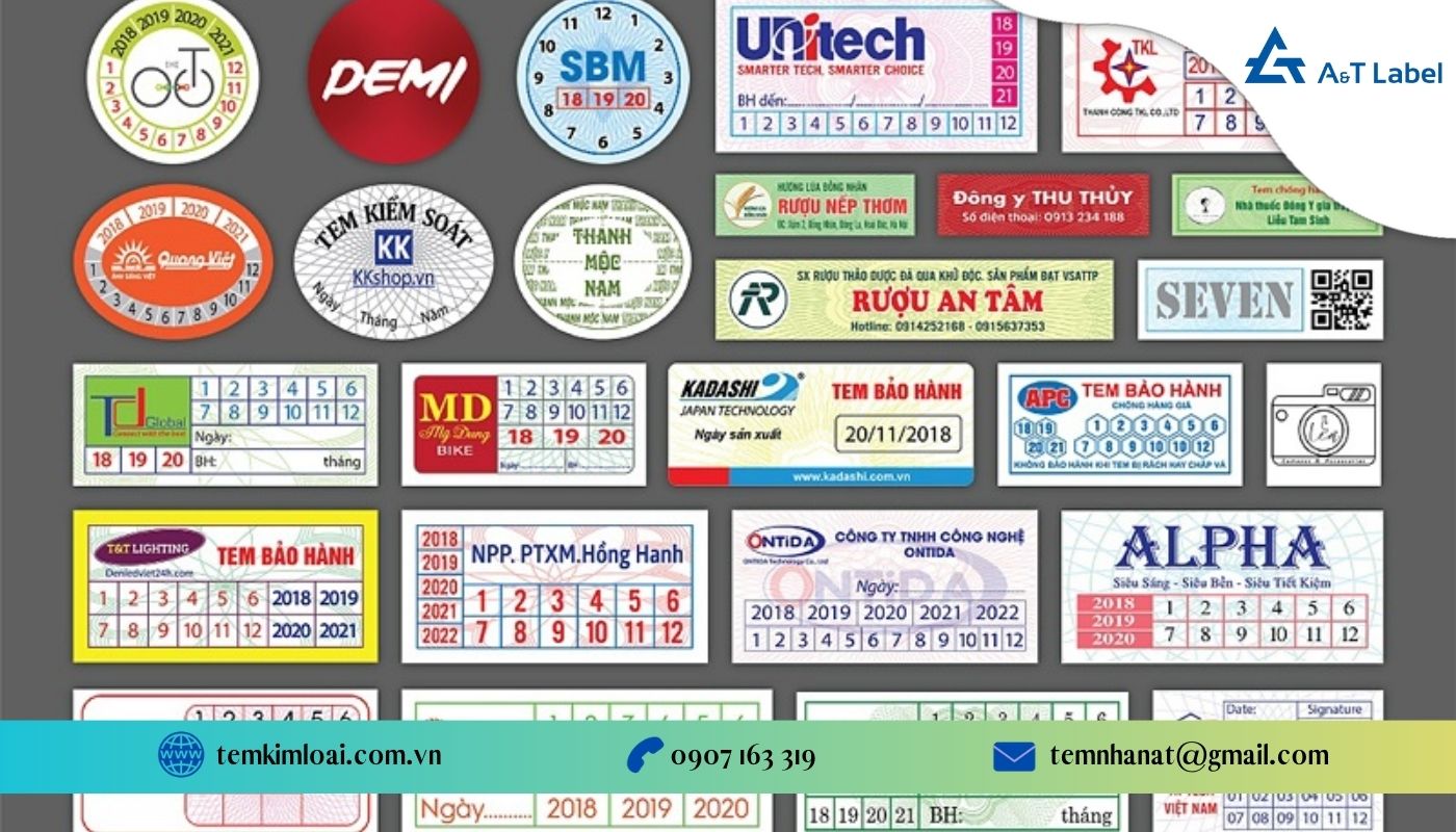 Tem vỡ là loại tem chống giả với công nghệ in đặc biệt