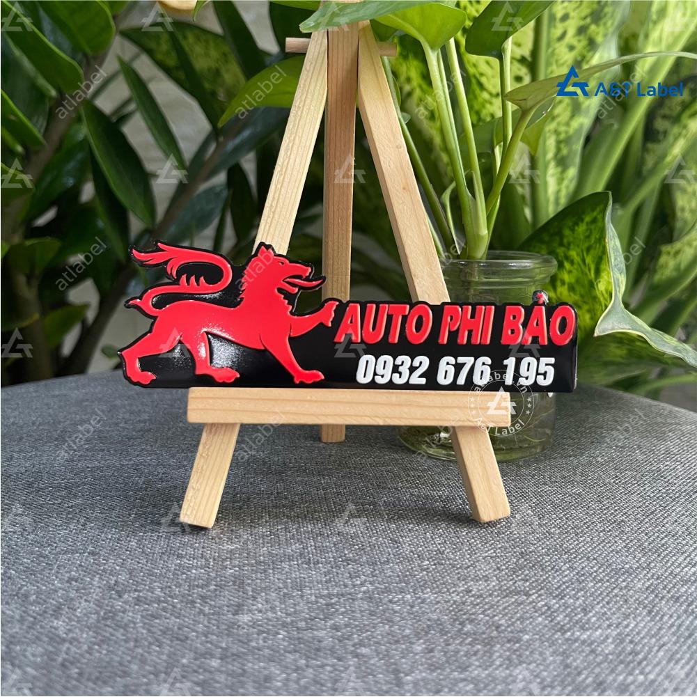 Ứng dụng tem nhôm dập nổi cho các garage ô tô