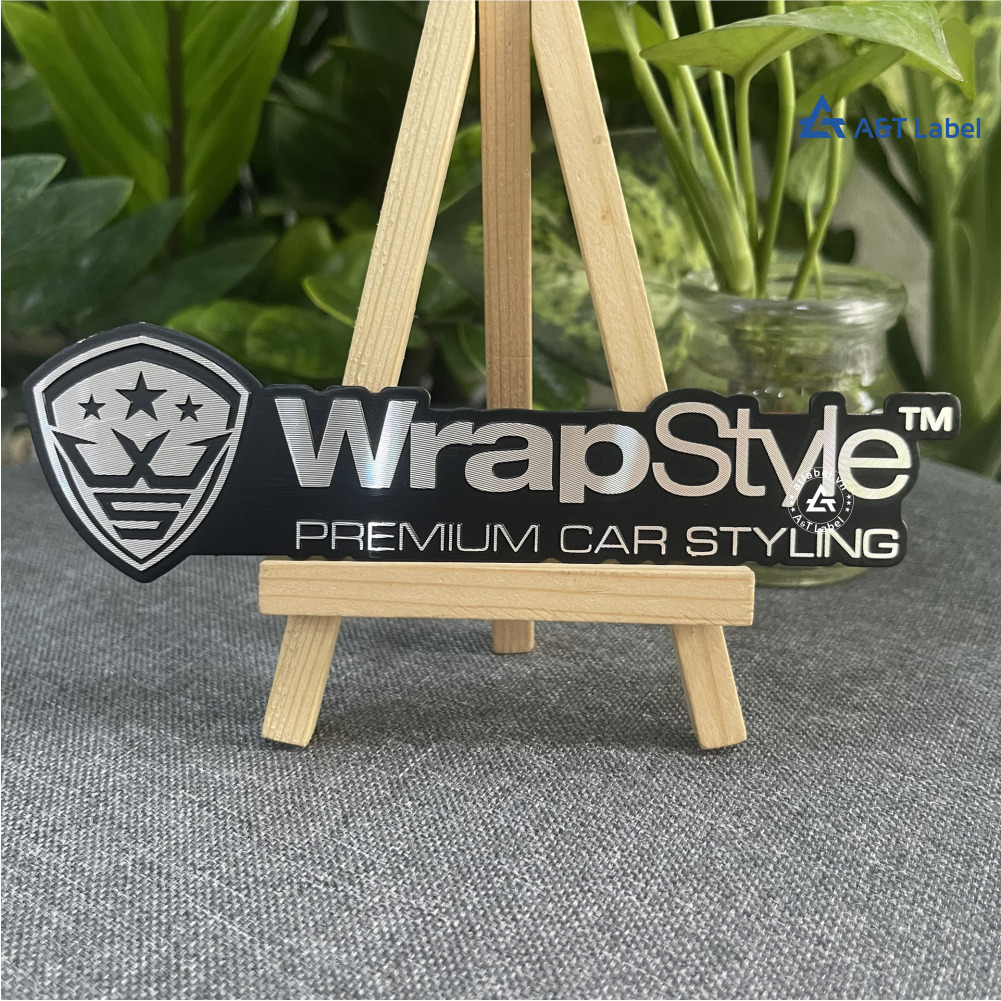 Mẫu tem nhôm phay xước được ưa chuộng