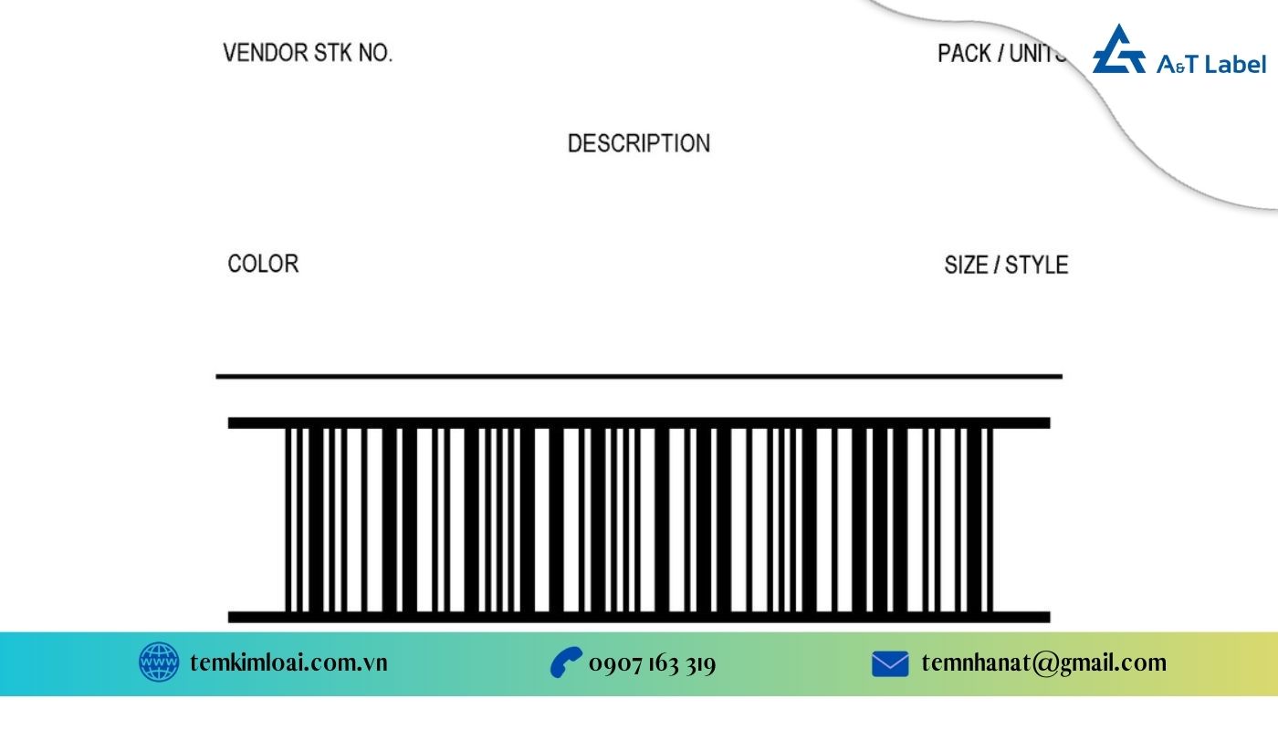 Lưu ý quan trong khi in tem barcode mã vạch