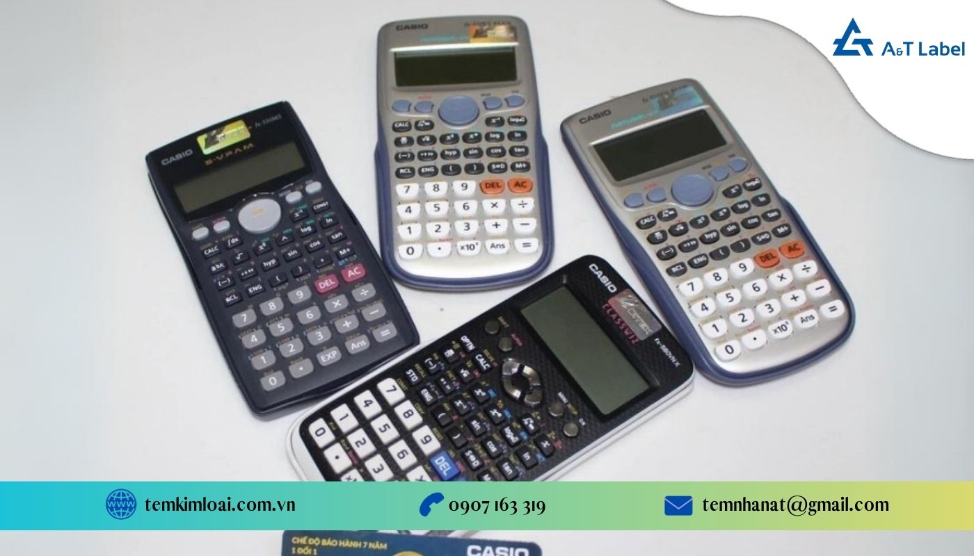 Máy tính hãng Casio luôn sử dụng tem chống giả Hologram