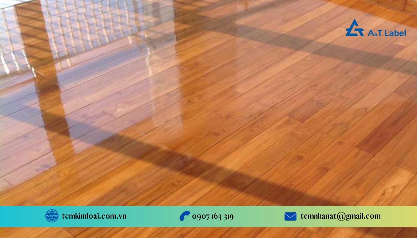 Sơn bóng 2K giúp sản phẩm trở nên thẩm mỹ hơn