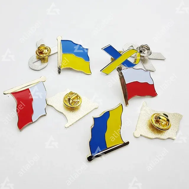 Thiết kế logo cài áo kim loại theo yêu cầu