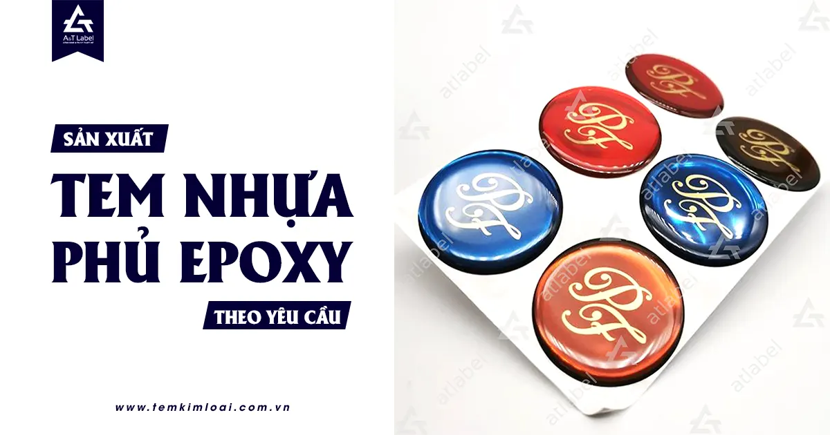 in tem nhựa phủ epoxy