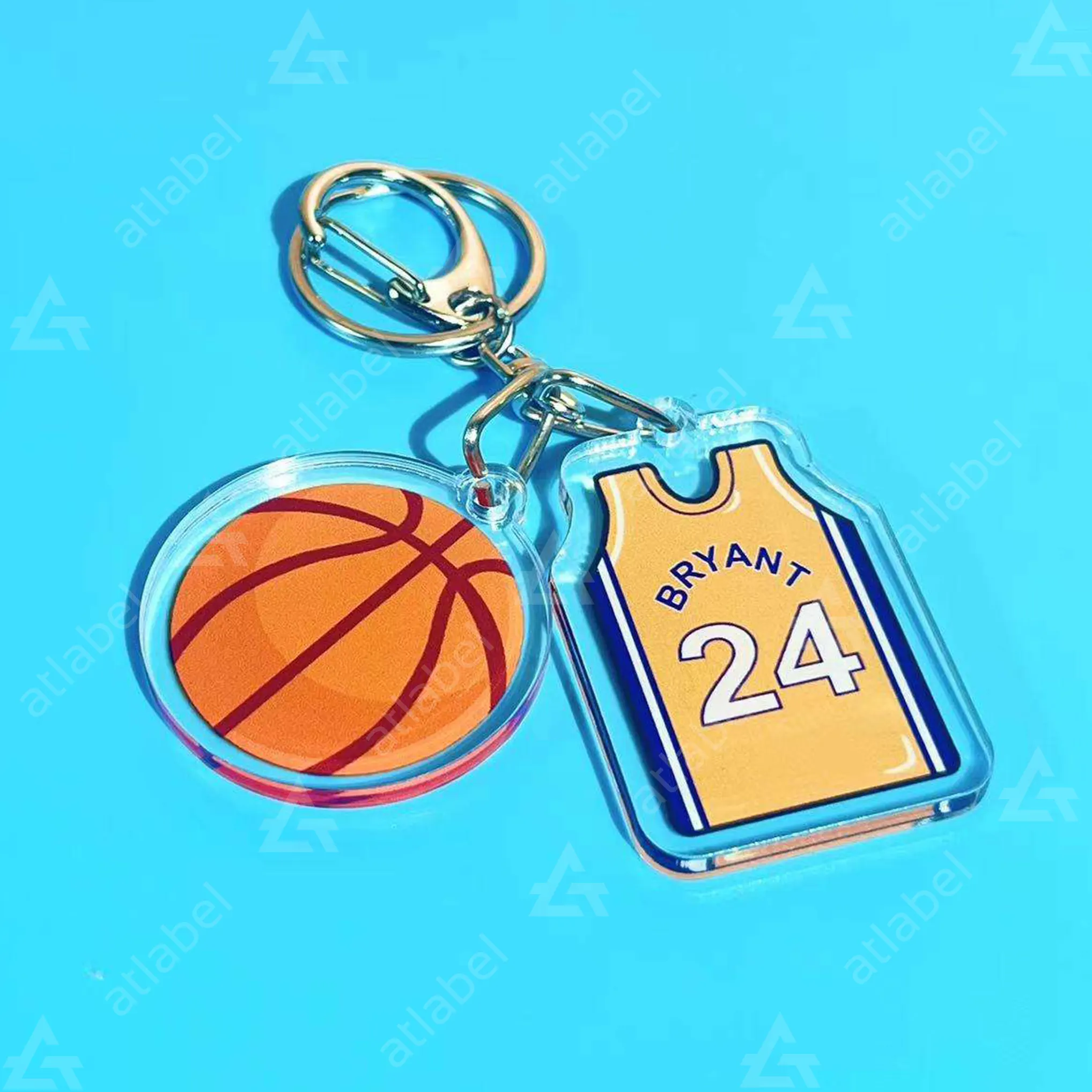 Móc khóa mica in theo yêu cầu - Nhận thiết kế miễn phí, giao nhanh 5/2026 3 Móc khóa mica in logo các thương hiệu thể thao